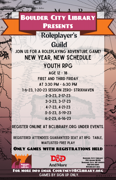 Image for event: Roleplayers Guild - Strixhaven - Ages 12 - 18